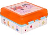 Peppa Pig / Wutz - Scatola Per Panini Quadrata Con Diversi Scomparti