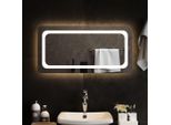 The Living Store Specchio Da Bagno A Led 80X40 Cm