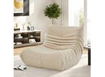 Fortuna Lai Divano Singolo Poltrona Chill Chair Divano Pigro, Beige