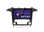 6+128G Carplay 9 Zoll Andriod 13 Autoradio Gps Navi Per Ford S-Max 2007-2008 Rds Dsp Fm Wifi Bt Dab+ Swc 4G Sim 8Kern