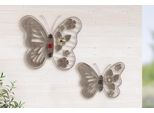 Gilde Wandobjekt, "Butterfly"", Schmetterlingmotiv, Metall, Braun, , L. 5 Cm, B. 39 Cm, H. 35,5 Cm 52804/Abverkauf Nur Solange Vorrat Reicht"