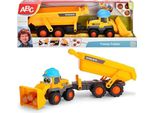 Dickie Abc - Veicolo Da Cantiere Volvo Con Rimorchio 65
