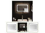 The Living Store Specchio Da Bagno A Led 60X40 Cm