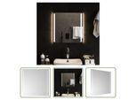 The Living Store Specchio Da Bagno A Led 50X50 Cm