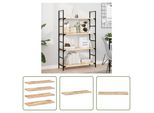 The Living Store Mensole Sospese 4 Pezzi 80X30X2 Cm In Legno Massiccio Di Acacia Non Trattato