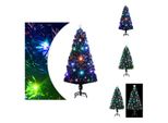Albero Di Natale Vidaxl Con Illuminazione E Supporto 120 Cm In Fibra Di Vetro - Alberi Di Natale