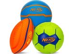 Set Di Palline Antistress Nerf - Palline Sportive In Microschiuma In Confezione Da 3 Pezzi