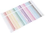 Strass Adesivi Fai Da Te 15 Colori Autoadesivo Bling Accessori Adesivi Per Telefono Artigianato Viso Nail Art Decorazione