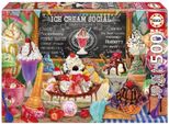 Puzzle - Educa - Ice Cream Shop - 500 Pieces - 48X34 Cm - From 10 Years Old - Mixed