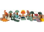 Small Foot - Blocchi Da Costruzione In Legno Dino, 50Dlg.