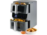 Friggitrice Verticale Ad Aria Calda Doppia 3,5+6,5 L - Domo DO550FR