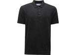 L1395 Polo In Maglia Uomo Selected Man Knitted Polo Black