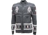 0242N Maglione Uomo Daniele Alessandrini Grigio Sweater Men