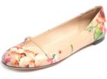 B0174 Ballerina Scarpa Donna Gucci Rosa Fiori Shoes Women