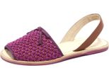B2418 Sandalo Donna Car Shoe Scarpa Stuoia Rafia Petunia Shoe Woman
