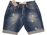 9663P Bermuda Uomo Minimal Blu Denim Pantalone Corto Short Men