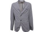 B4350 Giacca Uomo Jeordie’S Luxury Giacche Blu/Beige Cotone Jacket Man