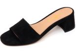 D0416 Sandalo Donna Car Shoe Scarpa Nero Sandal Shoe Woman