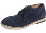 B0520 Polacchino Uomo Sartori Gold Beatles Blu Indaco Shoes Men