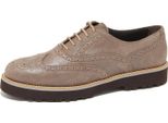 8240N Scarpa Donna Hogan Route Francesina Marrone Shoes Woman