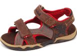 E6308 Sandalo Bimbo Brown Timberland Scarpe Strappi Shoe Kid Boy
