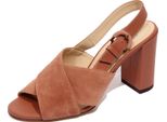 F9638 Sandalo Donna Pink Tod’S Scarpe Suede/Leather Shoe Woman