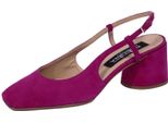 2038J Sandalo Donna Sebastian Suede Fuxia Sandal Woman