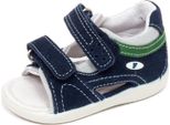 F7568 Sandalo Bimbo Boy Baby Blu Falcotto Naturino Vintage Effect Shoe