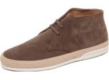F5982 Polacchino Uomo Light Brown Hogan H358 Scarpe Suede Boot Shoe Man