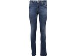 1805Z Jeans Donna Siviglia P593 Skinny Fit Blue Delave' Pants Woman