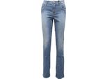 4007Z Pantalone Donna Siviglia Blue Denim Delave' Jeans Woman