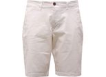 4401AF Bermuda Uomo Impure White Cotone Shorts Man