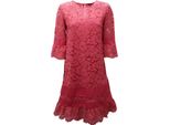 7446AE Abito Donna TWIN-SET Pink Lace Dress Woman