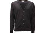5222AF Cardigan Uomo OFFICINA36 Black Wool Blend Sweater Man