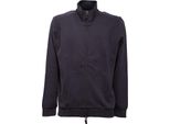 5446AC Felpa Uomo Alpha Studio Blue Full Zip Sweatshirt Men