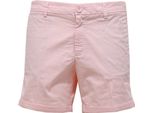 0910AB Bermuda Donna Sun 68 Pink Delave' Garment Dyed Shorts Woman
