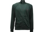2515AF Maglione Uomo Woolrich Green Wool Fullzip Sweater Man