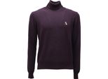 5340AF Maglione Uomo Aquascutum Purple Viscose/Wool Turtleneck Sweater Man