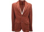 2490AG Giacca Uomo OFFICINA36 Rust Textured Jacket Man