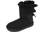 G4316 Stivale Bimba Girl Ugg Bailey Bow Black Boot Kid