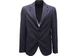 2254AG Giacca Uomo Messagerie Blue Wool Blend Jacket Man
