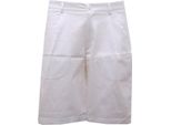 0319AH Bermuda Uomo No Brand White Cotone Shorts Man
