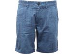 6142AH Bermuda Uomo SUN68 Blue Printed Cotone Shorts Man