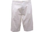 8353AI Bermuda Uomo OFFICINA36 Guido Men Cotone Shorts White