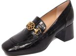 G3778 Decollete Donna Unisa Black Leather Shoes Women