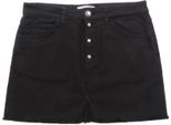 7662AH Gonna Bimba Girl Dondup Black Cotone Skirt