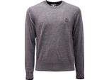 9473AF Maglione Uomo Woolrich Grey Wool Sweater Man