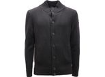 9232AI Maglione Cardigan Uomo Paul&Shark Man Wool Sweater Black