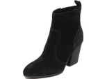 H2130 Tronchetto Donna Hogan H577 Woman Suede Ankle Boots Black