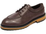 H2696 Scarpa Allacciata Uomo Tod's Man Leather Shoes Brown